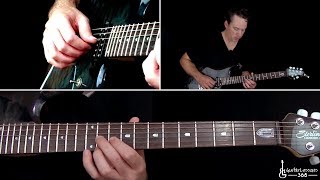 For Those About To Rock We Salute You Guitar Lesson Rhythms  ACDC [upl. by Aenyl]