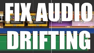 iMovie How to Fix Audio Drifting Audio gradually going out of sync [upl. by Haraz839]