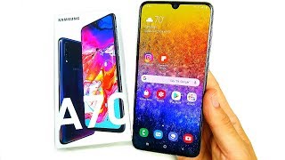 Samsung Galaxy A70 Full Review [upl. by Hpeosj]