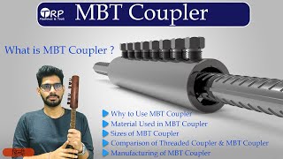 MBT Coupler  Rebar MBT Coupler  Bolted Coupler  TMT Bar Coupler  Reinforcement Bolted Coupler [upl. by Dnumyar]