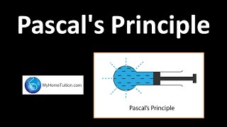 Pascals Principle  Pressure [upl. by Dita]