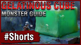 DampD Monster Guide Gelatinous Cube Shorts [upl. by Isleen]