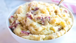 Perfect Homemade Mashed Potatoes Recipe [upl. by Brittaney]