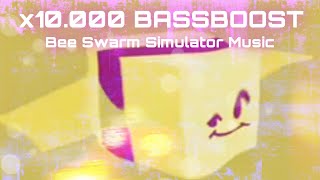 Music from BEE SWARM SIMULATOR x10000 SOUND BASSBOOSTED [upl. by Tudela272]