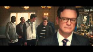 Kingsman The Secret Service Bar Scene [upl. by Swayder]