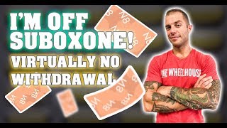 Suboxone Withdrawal Does NOT Have To HURT  HERES HOW [upl. by Cyprus]