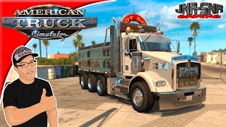 American Truck Simulator Kenworth T800 Dump Truck Mod Review [upl. by Gilroy]