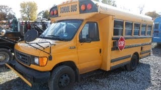 2005 Ford Corbeil 25 Passenger Mini Bus 60L Diesel Engine School Bus For Sale [upl. by Eetnom]