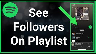 How To See Who Follows Your Playlist On Spotify [upl. by Carilyn675]