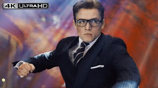 Kingsman 4K HDR  Best Fight Scene [upl. by Bitthia]