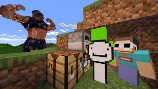 2 Minecraft Speedrunners VS TITAN [upl. by Ceevah]