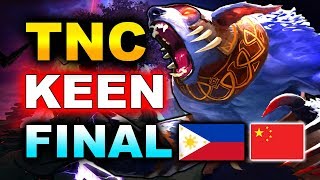 TNC vs KEEN  GRAND FINAL  PHILIPPINES vs CHINA  WESG 2019 DOTA 2 [upl. by Ennaej]