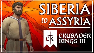 Restoring Assyria from Siberia  Unlanded Crusader Kings 3 Challenge [upl. by Eenttirb]