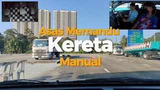 Cara Mudah Belajar Memandu  Kereta Manual [upl. by Aisatan]