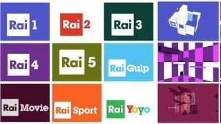 Bumper promo RAI dal 1983 al 2021 [upl. by Draner537]