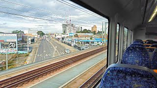 Sydney Trains Ride From Parramatta To Granville  Sydney Australia [upl. by Durer]