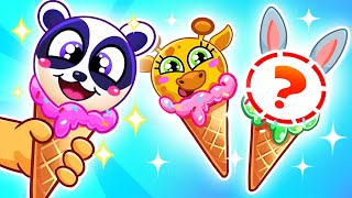 Guess The Animal With Ice Cream🤔 Cartoons amp Songs 💖 AnnieAndBen amp Kids Camp by PitampPenny Stories [upl. by Derinna]