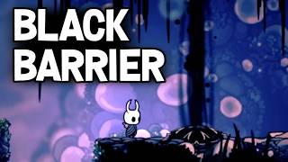 Hollow Knight How to Get Through Black Wall Barrier Quick Tip [upl. by Cheston]