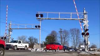 Railroad Crossings of the NS Memphis District West End [upl. by Eelsnia712]