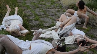 Dance of Sadness in Leipzig  Butoh Performance  Germany [upl. by Ahsac62]