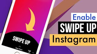 How to enable swipe up in Instagram stories  100 Working [upl. by Olli]