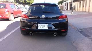 Scirocco 14tsi 160 Custom Exhaust system [upl. by Sevik]