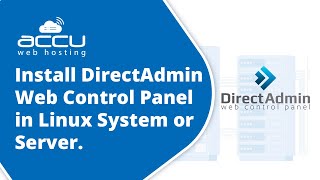 How to install DirectAdmin Web Control Panel in Linux System or Server [upl. by Macdougall418]