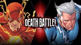 Flash VS Quicksilver Marvel VS DC  DEATH BATTLE [upl. by Dauf9]