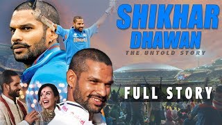 Shikhar Dhawan Biography  Indian Cricket Batsman Life Story [upl. by Sirak]