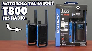 Motorola Talkabout T800 FRS Two Way Radio [upl. by Avah]