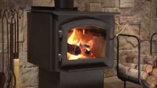 QuadraFire® 3100 Millennium Wood Stove Video [upl. by Tu]