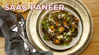 How to make the easiest Saag Paneer  Spinach Recipe  Spoorthy Cuisine [upl. by Lyall788]