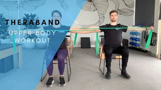 Theraband Upper Body Workout [upl. by Arahk605]