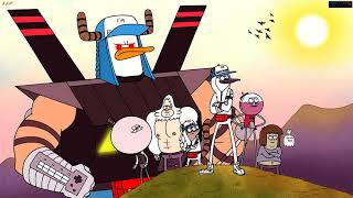 Every Regular Show intro and End Credits [upl. by Willner144]