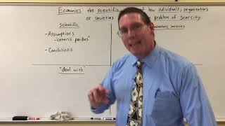 Introduction to Economics Part 1  Professor Ryan [upl. by Adnahs]