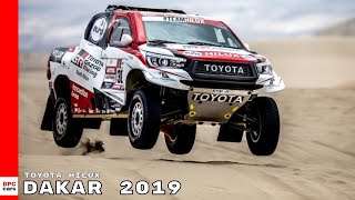 Toyota Hilux Truck At Dakar 2019 [upl. by Nelle991]