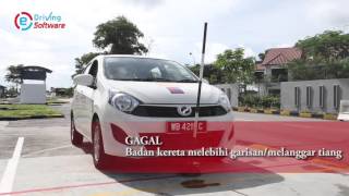 jpj test kereta auto Auto Driving License Ramp [upl. by Hilarius]