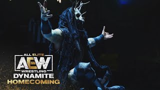 Watch Malakai Blacks Epic First AEW Entrance  AEW Dynamite Homecoming 8421 [upl. by Mansoor]