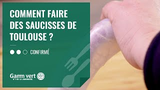 TUTO Comment faire des saucisses de Toulouse  – Jardinerie Gamm vert [upl. by Gausman]