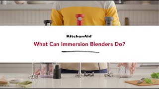 What Can Immersion Blenders Do [upl. by Leamsi]