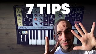 My 7 Patch Tips for Moog Grandmother [upl. by Atelra]