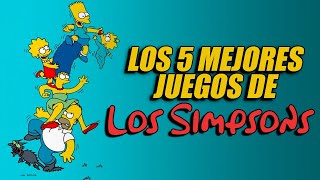 TOP 5 Juegos de Los Simpsons I Fedelobo [upl. by Enorel]