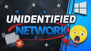 How to Fix Unidentified Network in Windows 10  2025 Tutorial [upl. by Llenrep24]