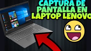 Como hacer una CAPTURA DE PANTALLA en LAPTOP LENOVO 2021 FÁCIL [upl. by Huda]