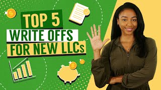 Top 5 Tax Write Offs for LLCs in 2021 [upl. by Ajam]