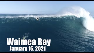 Waimea Bay 11621 Huge waves [upl. by Chretien]