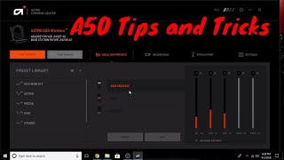 Astro A50 Gen 3 software update and eq settings tutorial [upl. by Clyte]