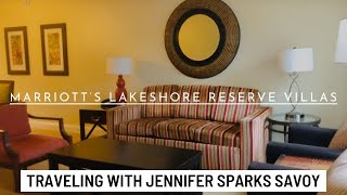 Marriott Lakeshore Reserve Unit Villa tour Studio 2 amp 3 bedrooms Grande Lakes by JW amp RITZ Orlando [upl. by Eniawd]