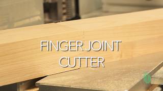 Finger Joint Cutter  Setup amp Demonstration [upl. by Fitz]