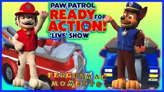 Super Fun PAW PATROL LIVE SHOW PUPPUP Boogie and Paw Patrol Theme Song Dance [upl. by Inoy]